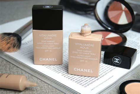 chanel vitalumiere aqua foundation shades|chanel vitalumiere aqua beige rose.